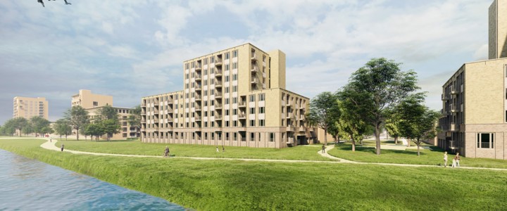 Start Bouw Wilhemina Oost Slotjes Midden - korte film